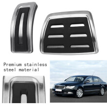 Premium 2pcs Steel Pedal Covers for Audi A1 A3 TT Auto Accessories Australia