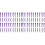 100Pcs Practical Purple Plastic Wedges for Dentist Use 2