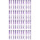 100Pcs Practical Purple Plastic Wedges for Dentist Use 5