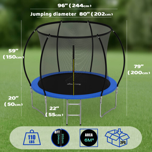 Galactica TRAMPOLINESET SUPER MODEL=GT-TS-07 SIZE=8FT VARIATIONLISTING 1