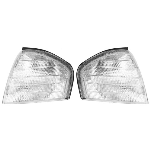 2 pcs Corner Light Shell for Mercedes Benz C-Class W202 1994-2000
