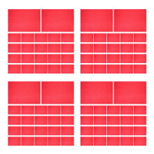 400Stk Rotes Bastelpapier Für Geschenke, Und DIY Dekorationen