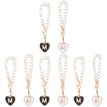 8Stk Metall Anhänger Mit , Legierung Charms Für
