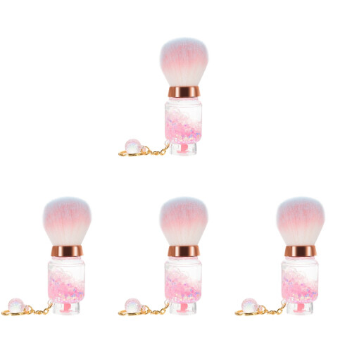 4Stk Gesichtspinsel Makeup Weich Vielseitig