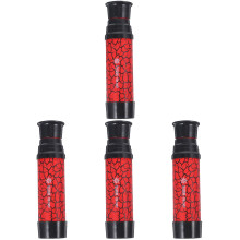 4Pcs Small Red Children Monocular Telescope Educational Plaything