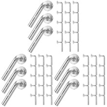 210Pcs Iron Pallet Rack Accessories Drop Pins Heavy Duty Safety Clips