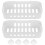 2Pcs ABS Plastic Aquarium Hanging Plant Baskets with Suction Cups 1
