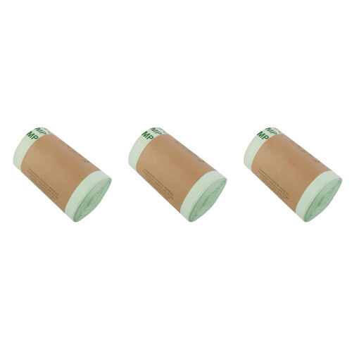 75Pièces Déjections Biodégradables Verts Pour Usage Extérieur