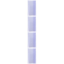4Pcs Stylish Purple PVC Tickets Album Movie Cards Storage Collection
