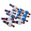 10Pcs Portable Mini Foosball Table Resin Players Assorted 1
