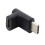 Επέκταση δεξιάς γωνίας USB C, εξοικονόμηση χώρου, σχεδιασμός 90 μοιρών πάνω και κάτω, 2