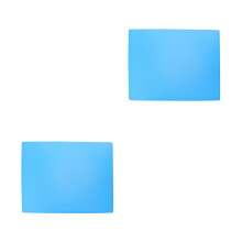 2Pcs Blue Physical Therapy Balance Pads Durable Tpe Yoga Workout Mats