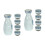 2Sets Classic Ceramic Japanese Sake Set with Decorative Sake Cups Kit 5
