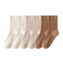 asdoklhq Calzini da donna Calzini da donna Calzini casual Calzini sportivi Beige Taglia unica