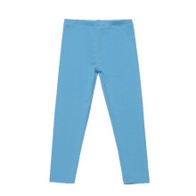Leggingsbroek voor peutermeisjes, lange katoenen basic leggings, elastische zachte leggings, pantybroek, blauw, 3-4 jaar