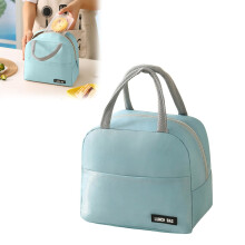 Borsa termica per il pranzo per adulti – Borsa frigo in tessuto Oxford a tenuta stagna con cerniera, ideale per lavoro, spiaggia e picnic, mantiene