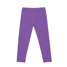 Leggings in snoepkleuren voor meisjes, effen leggings, casual yogabroek, panty's, paarse broek, 3-4 jaar