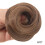 Elastico per chignon disordinato in capelli umani 1