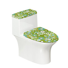 Fundas elásticas para asiento de inodoro, juego de 2. Funda para asiento de inodoro en forma de U que se adapta a todos los tipos de inodoro,