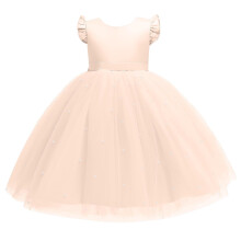 Rochie de seară pentru fete mici, tutu, cu mâneci lungi, pentru petrecere de ziua de naștere, pentru copii, prințesă, rochie de comuniune,