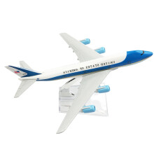 Modello Air Force One 747 Special Plane Model16cm Simulazione di aereo Modello di aviazione per Boeing