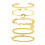 Letter Coin Heart Gold Bead Bracelet Set Stackable 1