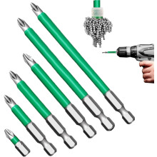 Electric Precision Screwdriver Set (25-150mm), Magnetic & Anti-Slip, Compatible with Electric Drivers