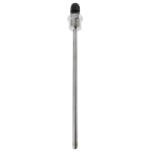 Termolomme i rustfrit stål 300 mm 1/2G gevind til 6 mm