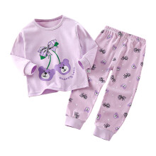 Ensemble pyjama enfant manches longues imprimé dessin animé léger