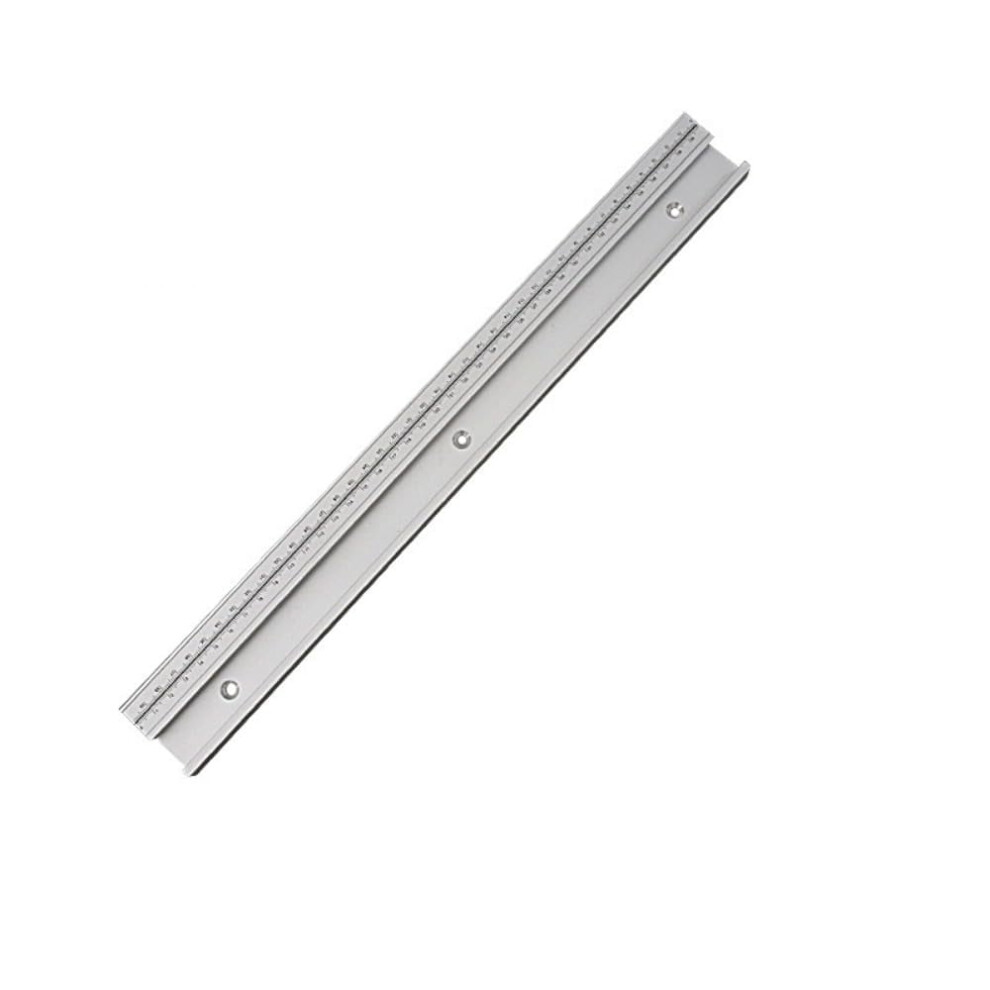 300-1220Mm Aluminum Alloy 45 Type T-Slot T-Track With Scale Miter Track Jig Fixture Slot 45X12.8mm For Table Saw Router Table Woodworking Tool 9482726234791
