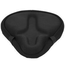 Cycling Saddle Pad, Gel Pad & Shock Absorption, High Stability & Quick Installation For Seamless Riding