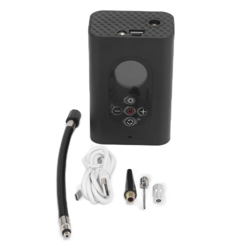 High-Precision Portable Air Compressor, Automatic Shutoff Function Ensures Safety, Large Digital Display Provides Clear Readings, Complete With