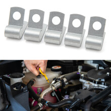 20 Pcs Metal Fuel Line & Hose Clamp Kit Tightly Secures 3/8in Vehicle Lines