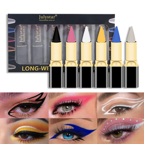 Σετ Gel Eyeliner, ματ μαύρο & κρεμώδης υφή, αδιάβροχο & ανθεκτικό στο λάστιχο για