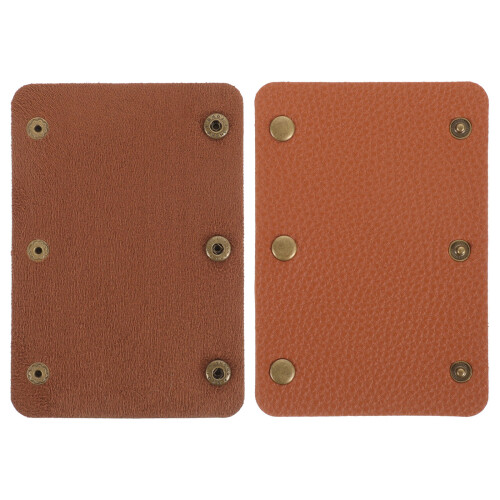 6Pièces Enveloppes Cuir PU Accessoires