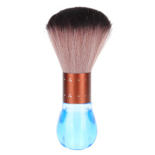 Salon Quality Neck Duster Brush, Metal + Resin Handle, For Home Use And Professional Hair Salon (Small Size)