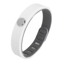 Sports Energy Bracelet Negative Ion 15x247mm White