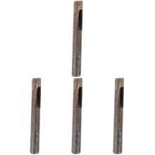 4Pièces Perforateurs À Main En Métal Gris Pour Accessoires DIY