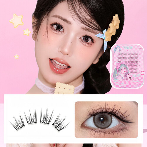 (Long style) Reusable DIY Fake Lashes - No Glue Needed 2