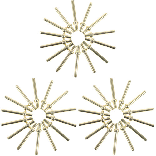 300Pièces Métalliques Dorés Cribbage Accessoires Jeux De Table