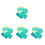 Autocollants Verts Réfléchissants Manomètre Usage Décoratif 1