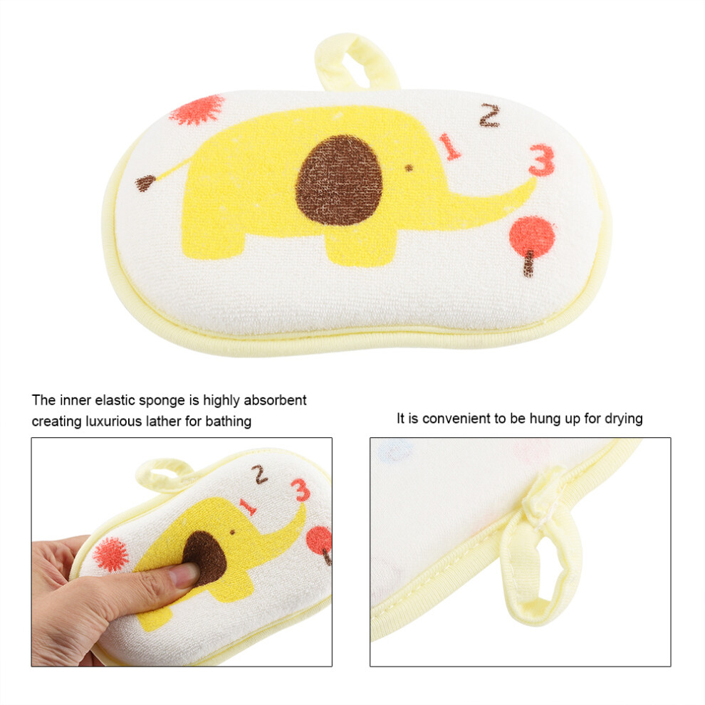 Cute Elephant Bath Sponge for Baby
