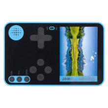 Blu console portatile da 2,4 pollici, 300 mAh, dimensioni 64x101x6,5 mm
