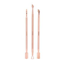 Salon Quality Manicure Tools, Stainless Triangle Gel Nail Polish Remover Ergonomic Handle For Safe And Easy Nail Grooming, Anti-slip Grip