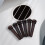 18 St Rosewood Gitarr Bridge Pins End Pin Set 2