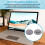 Replacement Rubber Feet for Surface Laptop Models 3, 4 - Bottom Case Foot Pad Gray 7