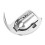 Bobbin Case M Style Replacement Component for Industrial Sewing Systems, High-Strength Steel Shuttle Hook Assembly with Closed Frame Design, 3