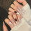 (M) Odorless Resin Cat Eye Nail Extensions 7