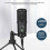Microphone USB de Jeu à Condensateur Antibruit pour PC, Podcast, Microphone avec Support de Perche A 6