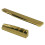 3X Brass 6 String Acoustic Guitar Bridge Nut and Saddle 2